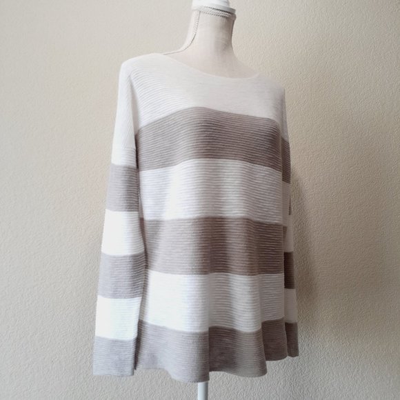 Eileen Fisher Organic Knit Top - Picture 1 of 15